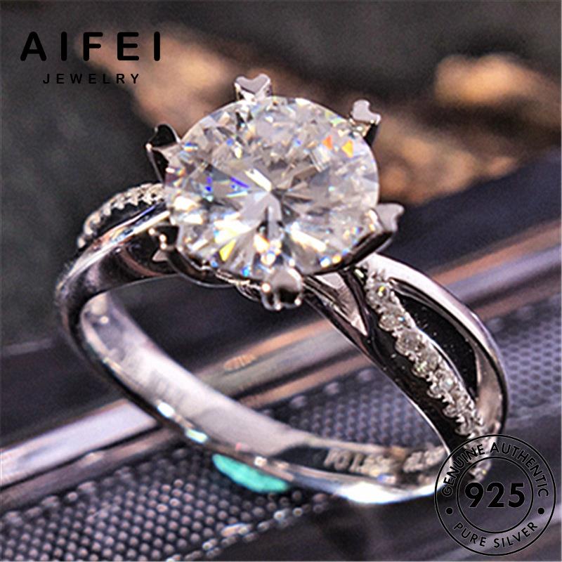 Nhẫn Bạc 925 R606 Đính Đá Hình Bông Tuyết Phong Cách Cổ Điển