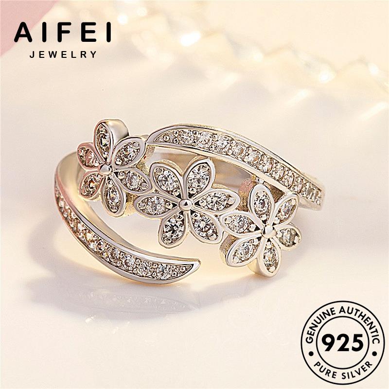 Nhẫn Mạ Bạc 925 Hình Lục Giác Đính Đá Thời Trang R646