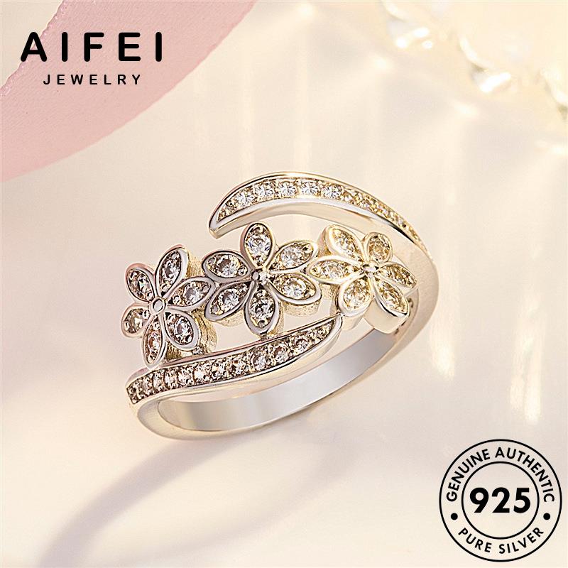 Nhẫn Mạ Bạc 925 Hình Lục Giác Đính Đá Thời Trang R646