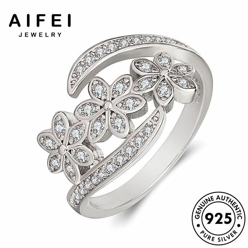 Nhẫn Mạ Bạc 925 Hình Lục Giác Đính Đá Thời Trang R646