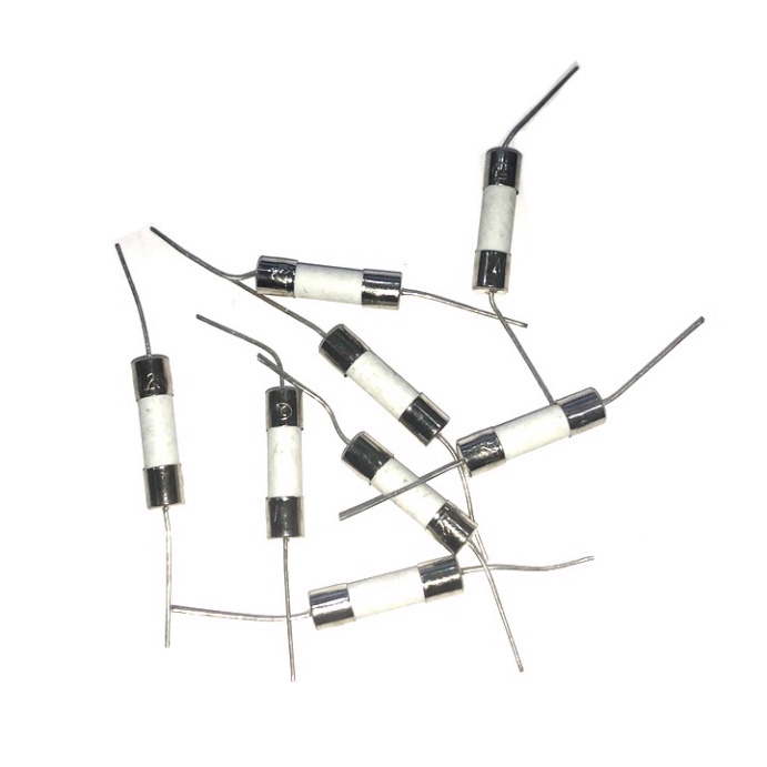 Cầu Chì Sứ Cắm - Chân Hàn Mạch 5x20mm 250V