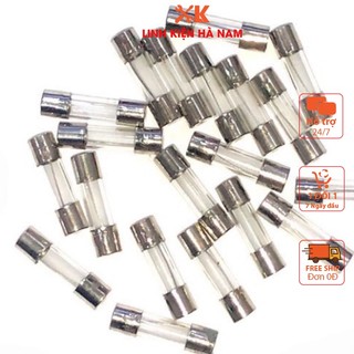 Cầu chì ống 5x20mm 250v đủ loại