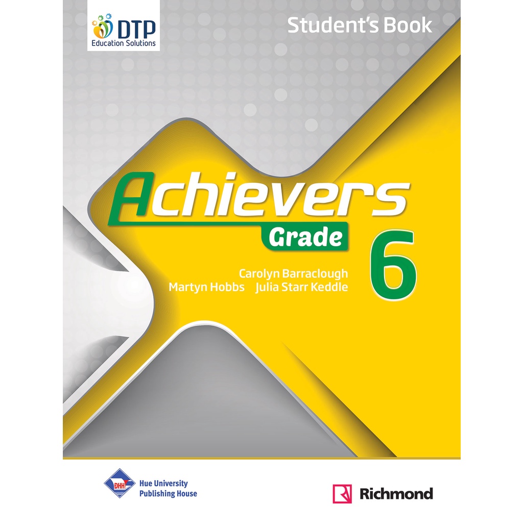 Sách - DTPbooks - Achievers Grade 6 Student's Book with CLIL Book