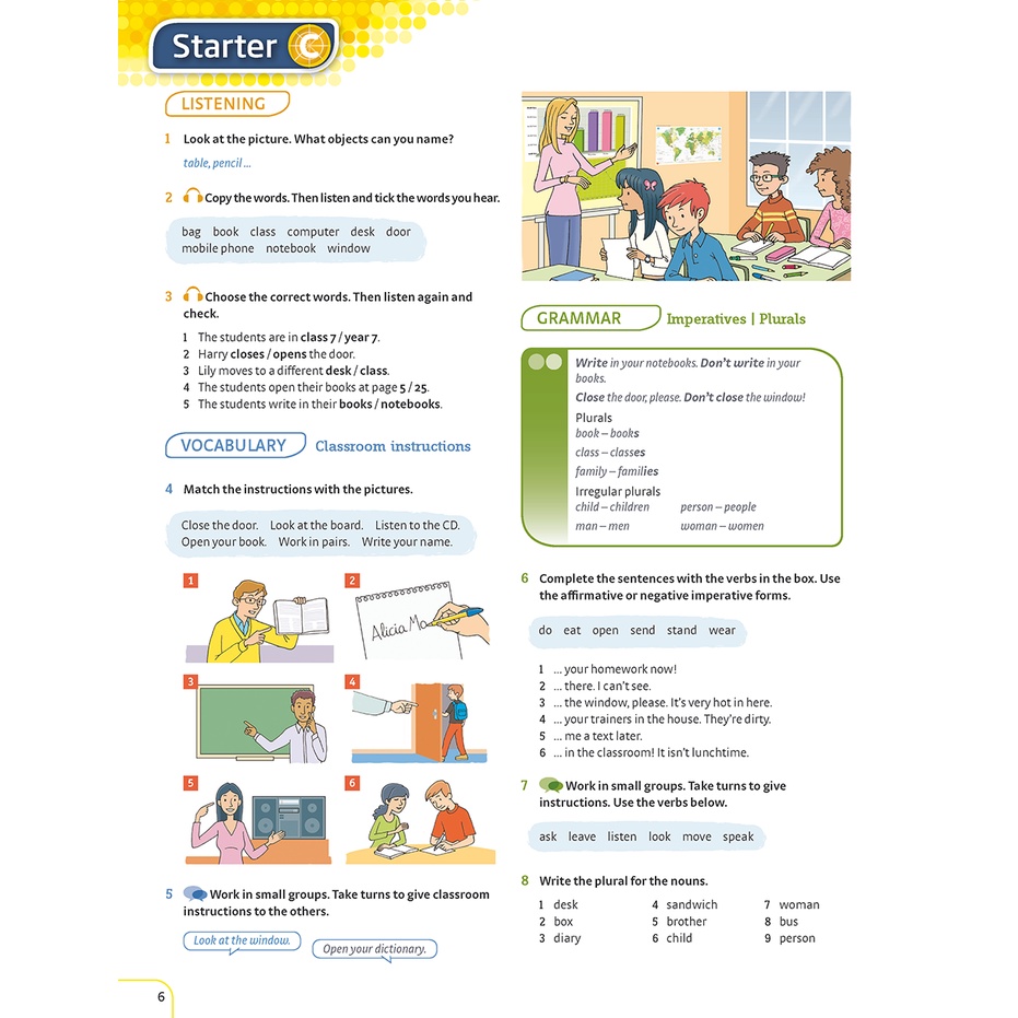 Sách - DTPbooks - Achievers Grade 6 Student's Book with CLIL Book