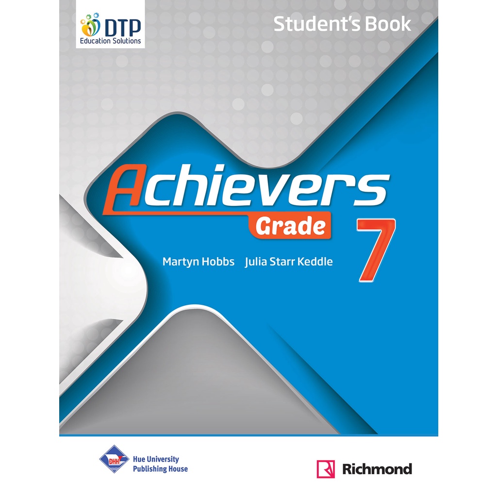 Sách - DTPbooks - Achievers Grade 7 Student's Book with CLIL Book