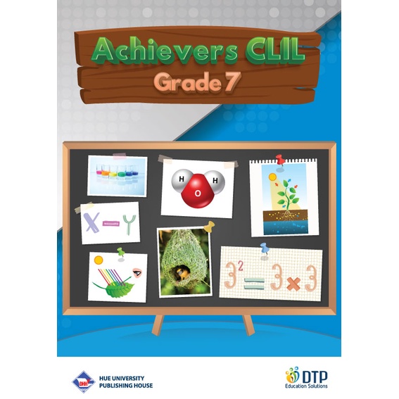 Sách - DTPbooks - Achievers Grade 7 Student's Book with CLIL Book