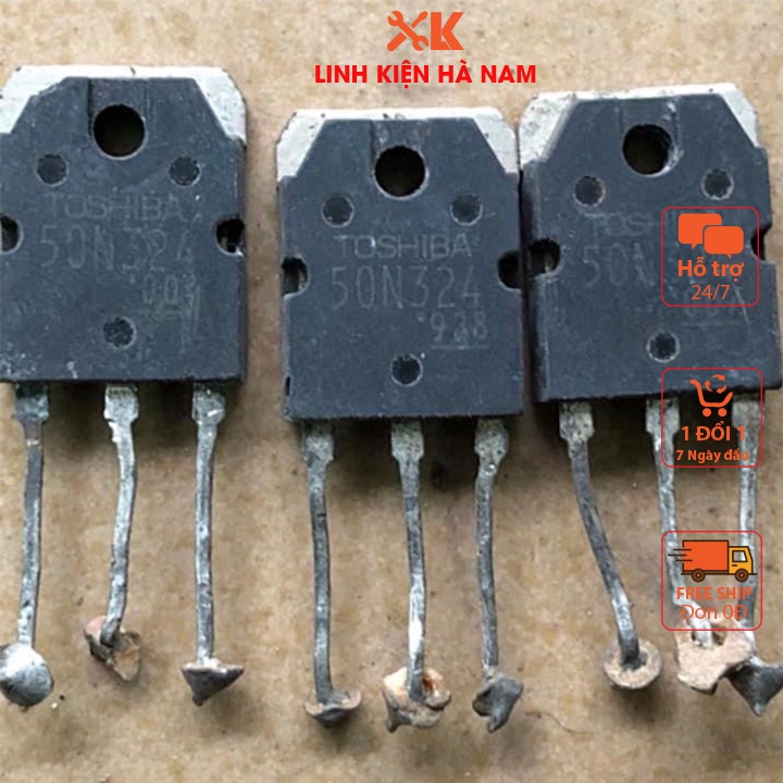 2 Con sò bếp từ IGBT 50N324 50A 1000V tháo máy hãng Toshiba