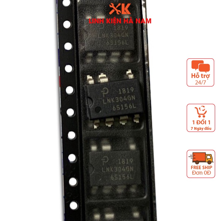 IC Nguồn TV LNK304GN Dán SOP7