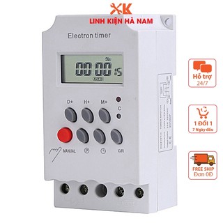 Bộ hẹn giờ tắt bật tự động Kg316t-ii 25a 220v Timer hẹn giờ tự động tưới cây