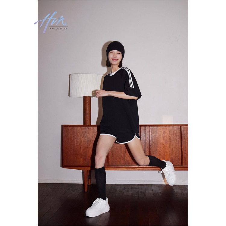 Bộ Đồ Thể Thao Áo Thun Cotton + Quần Short Dáng Rộng Phong Cách Thời Trang Đường Phố Mỹ Hàng Mới 2023