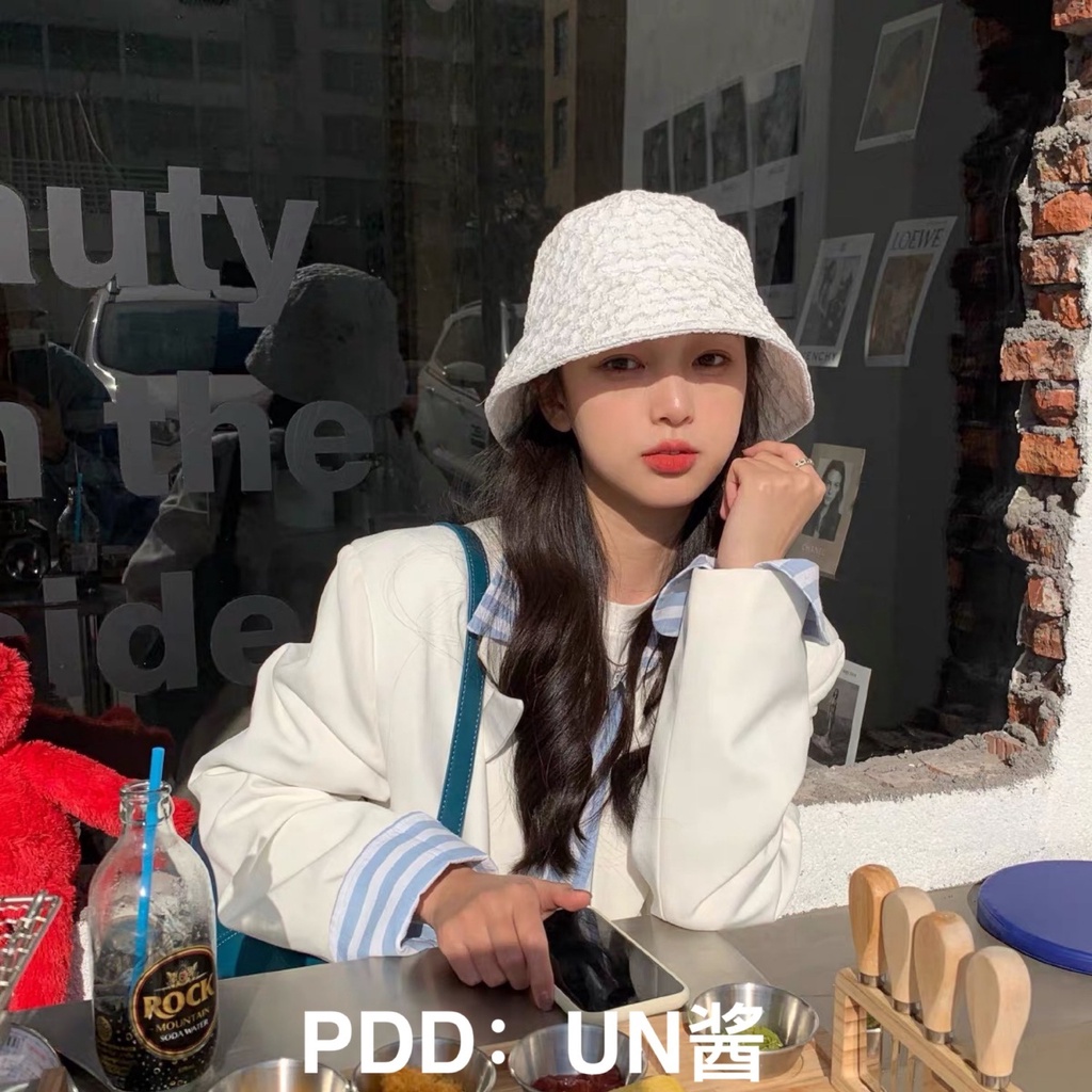 Mũ Bucket Chống Nắng Thời Trang Xuân Hè Dễ Phối Đồ Cho Nữ