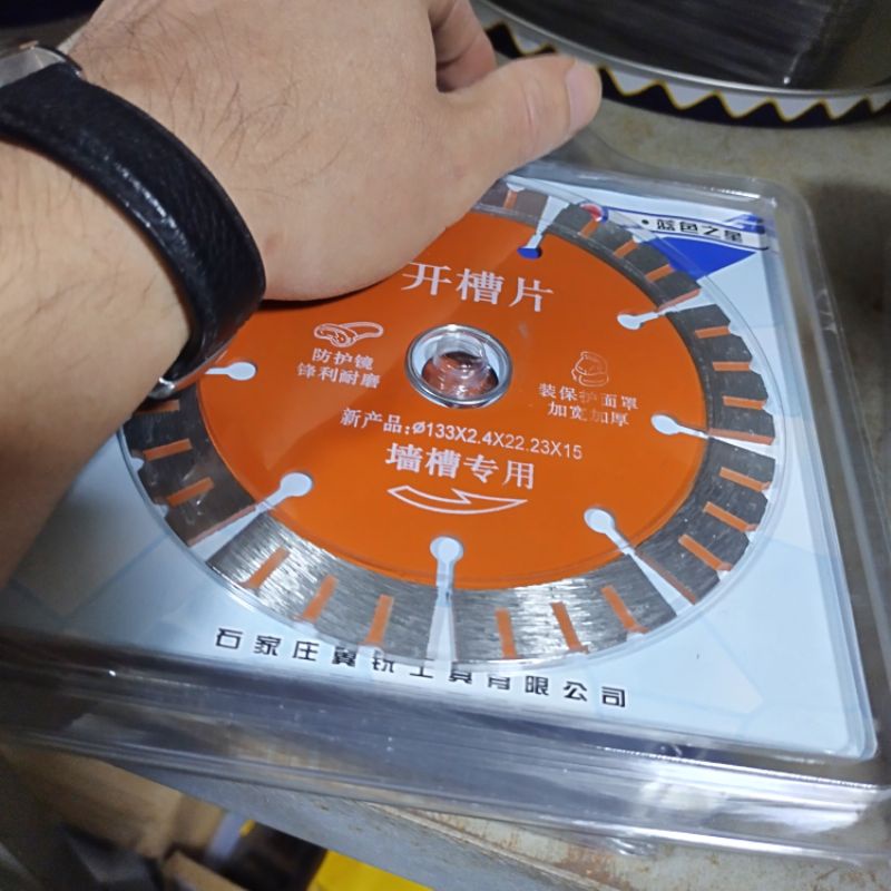 Lưỡi cắt gạch, đá, bê tông, lưỡi phi 133, 156, 125, 135