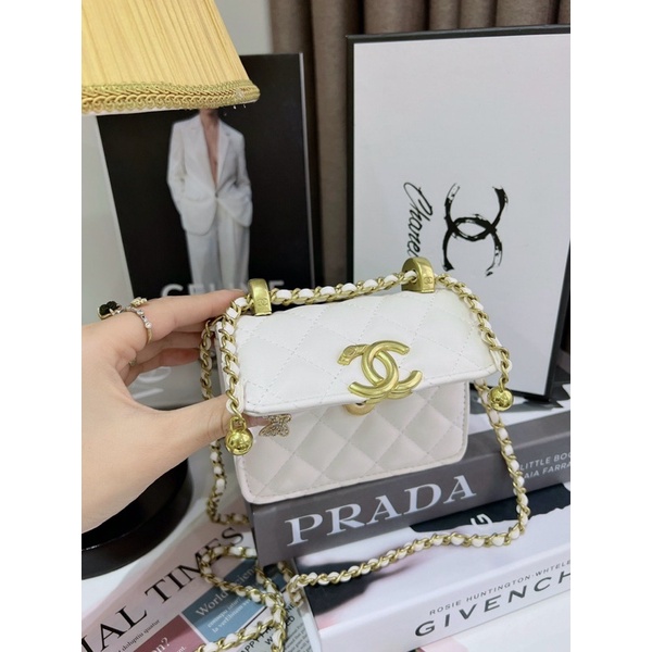 Túi đeo chéo mini chờ neo k hộp size 15cm