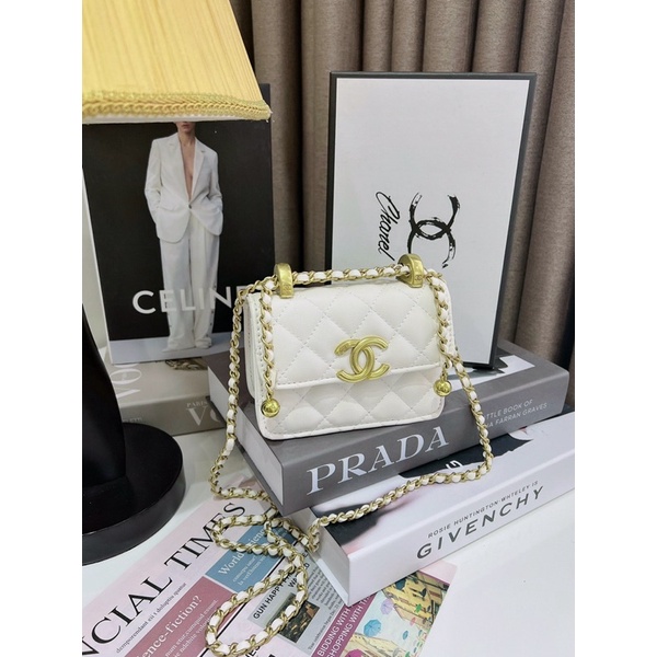 Túi đeo chéo mini chờ neo k hộp size 15cm