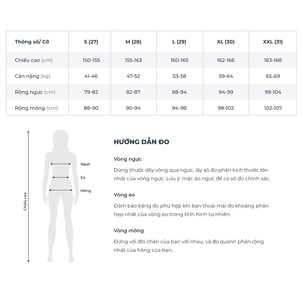 Chân váy chống nắng nữ CANIFA cạp chun cài cúc màu xanh than xám cam - 6KS21S007