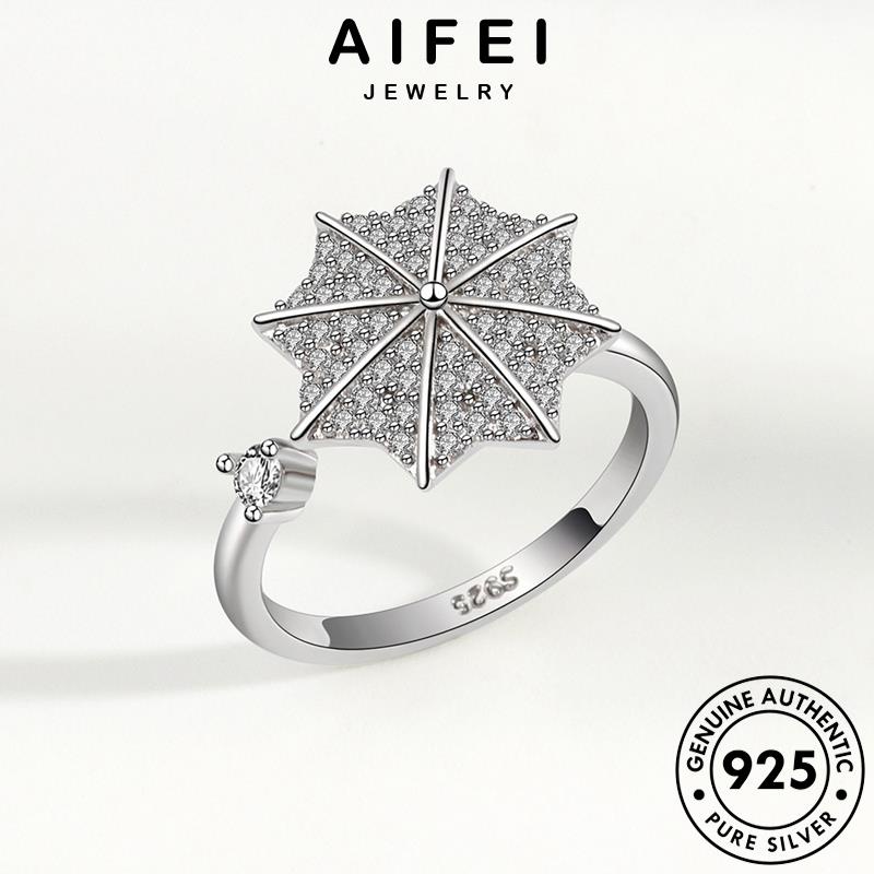 AIFEI JEWELRY dù thời thật trang cương nhẫn kiện 925 bạc ô sức thời moissanite quốc hàn phụ kim trang nữ bản nguyên R372