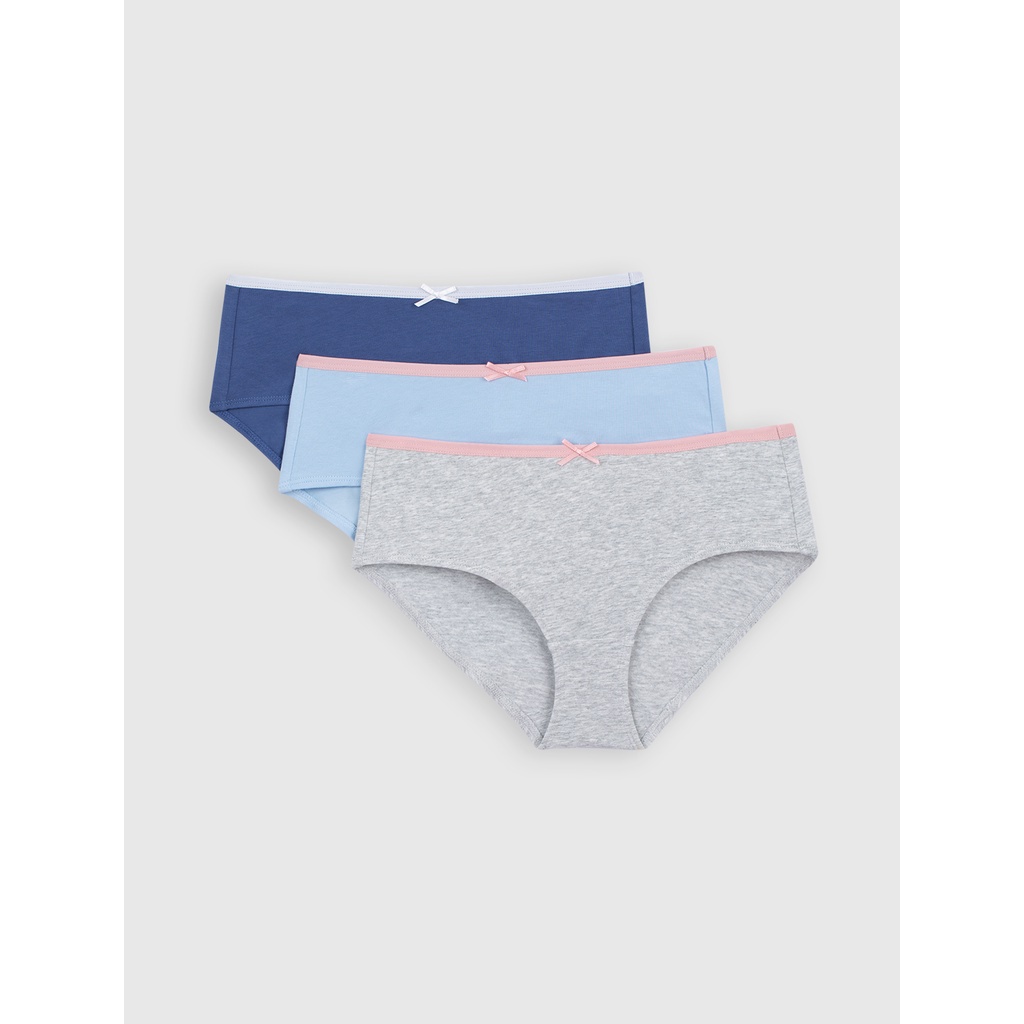 Pack 3 quần lót nữ CANIFA 100% cotton 6US21A001