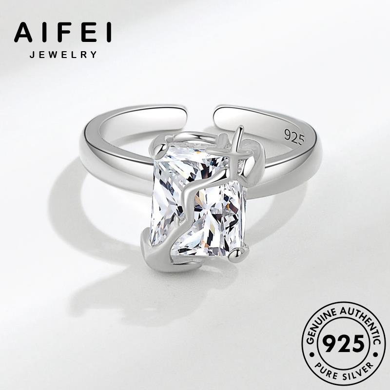 AIFEI JEWELRY bản thiên bạc 925 kiện nguyên phụ nhẫn quốc sức kim cương cổ nữ trang văn điển thời moissanite thật hàn R462