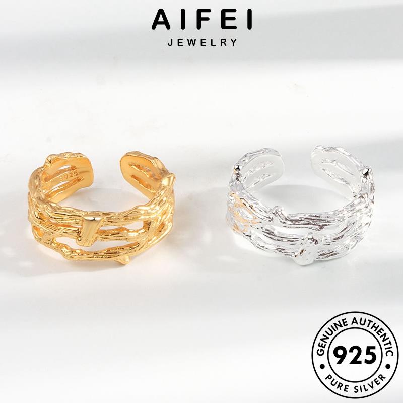 AIFEI JEWELRY vàng bạc thời 925 thật không nguyên trang nhiều quốc nhẫn lớp kiện đều sức nữ hàn bản phụ R1046