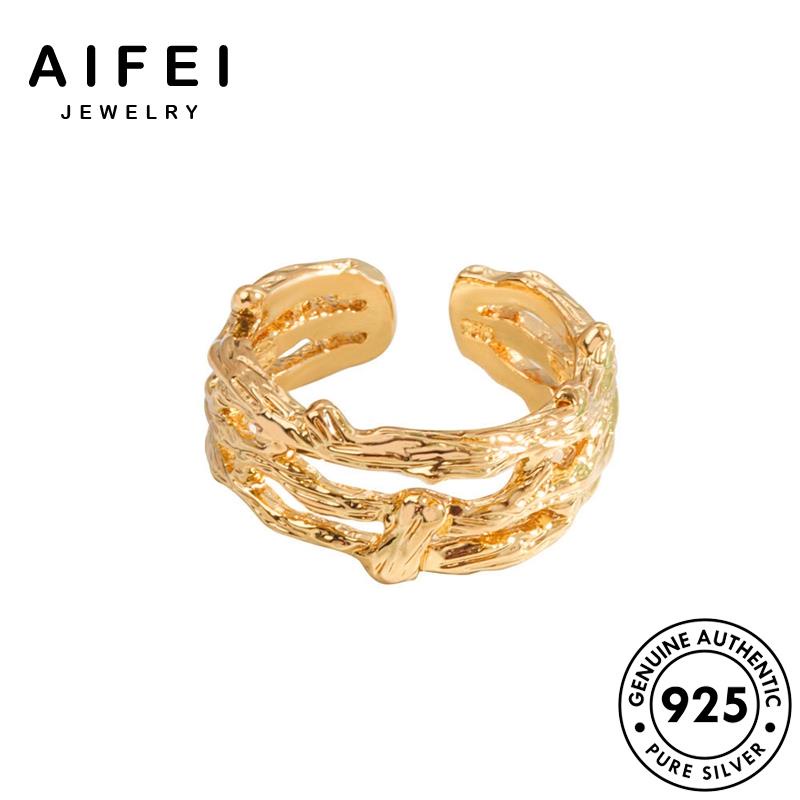 AIFEI JEWELRY vàng bạc thời 925 thật không nguyên trang nhiều quốc nhẫn lớp kiện đều sức nữ hàn bản phụ R1046