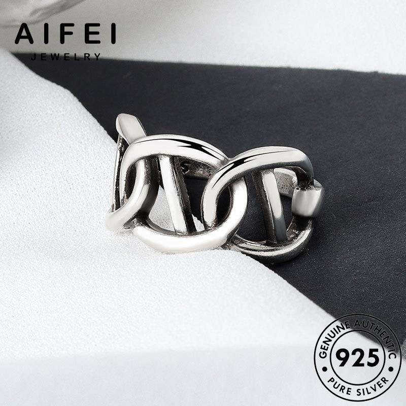 AIFEI JEWELRY bản nữ kiện thật trang cá thời lợn phụ mũi nhẫn sức nguyên 925 hàn quốc bạc nhân R1086