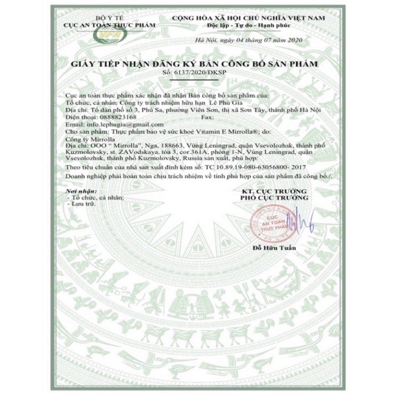 Vitamin E đỏ nga 400mg  nhựa và thủy tinh, đẹp da, chống láo hóa, tốt cho mắt