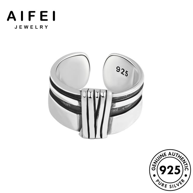 AIFEI JEWELRY bạc kiện thời quốc nơ sức nguyên thời trang trang thật hàn nữ bản nhẫn phụ 925 R1105