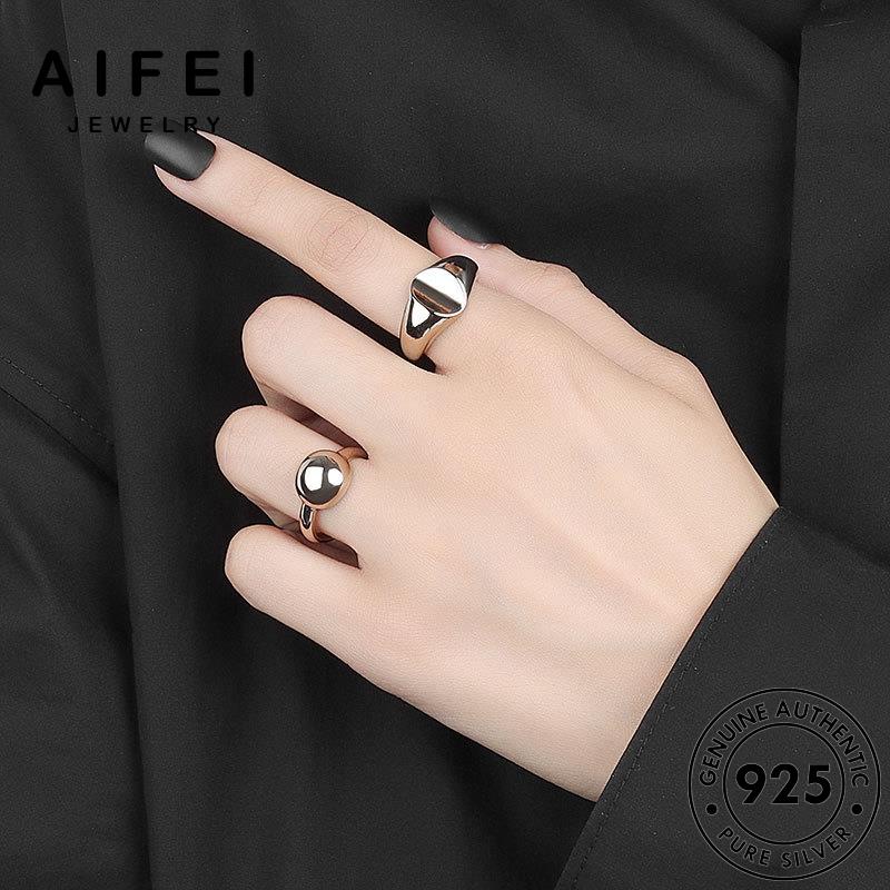 AIFEI JEWELRY kiện thật vàng nữ bạc nhẫn hàn 925 cao sức thời trình nguyên phụ bản độ trang quốc R1201