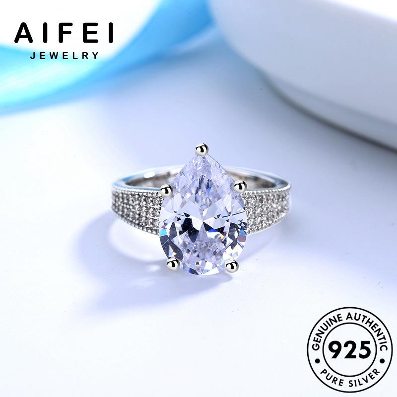 AIFEI JEWELRY moissanite bạc sang thời nhẫn miện trọng sức quốc trang vàng nữ nguyên bản vương thật phụ hàn kim 925 cương kiện R1337