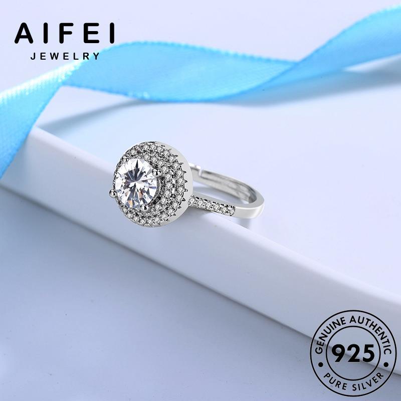 AIFEI JEWELRY moissanite thật nhẫn bạc kim ba nguyên trang quốc vàng kiện tầng thời 925 phụ bản nữ sang trọng cương hàn sức R1341