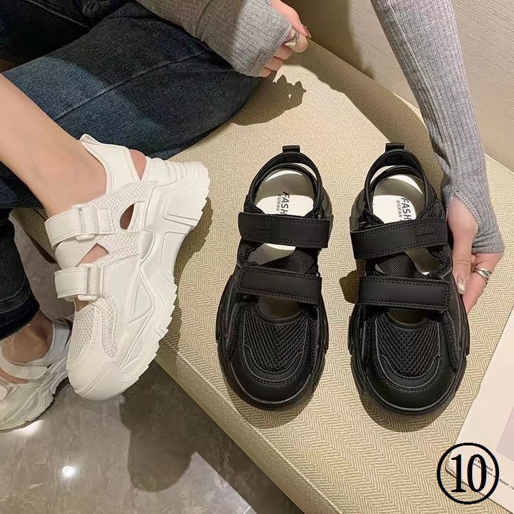 Giày Thể Thao Đế Dày Phối Lưới Thời Trang Mùa Hè 2023 Phong Cách Mới Cho Nữ