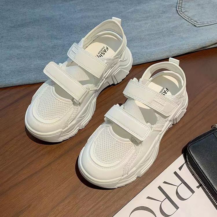 Giày Thể Thao Đế Dày Phối Lưới Thời Trang Mùa Hè 2023 Phong Cách Mới Cho Nữ