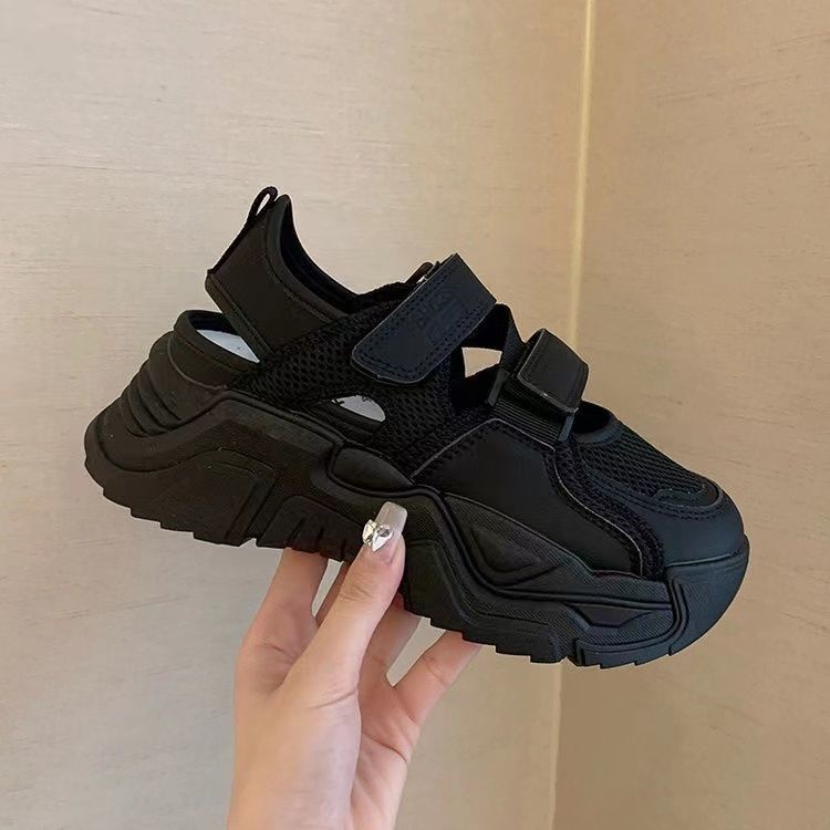 Giày Thể Thao Đế Dày Phối Lưới Thời Trang Mùa Hè 2023 Phong Cách Mới Cho Nữ