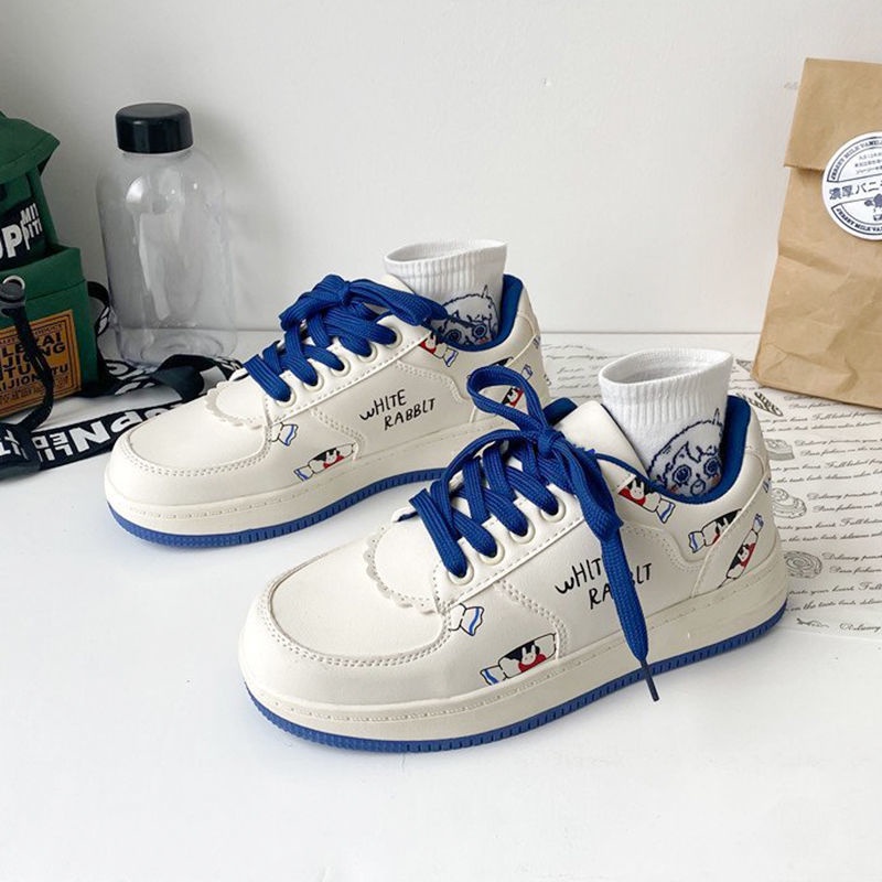 Giày Thể Thao Thoáng Khí Mũi Tròn Siêu Nhẹ Dễ Phối Đồ Thời Trang Xuân Hè Phong Cách Hàn Quốc Cho Nữ