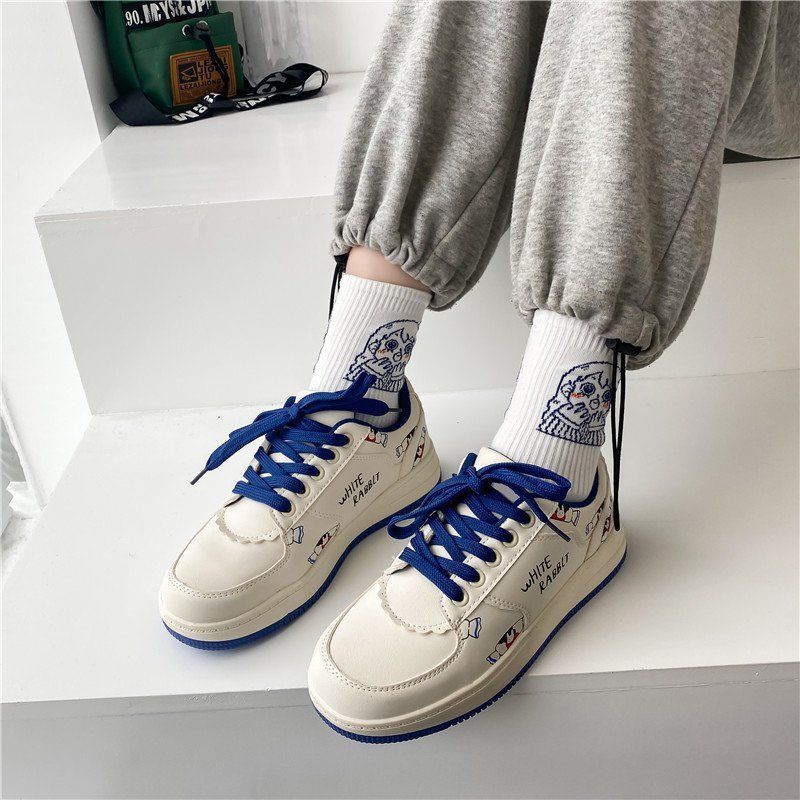 Giày Thể Thao Thoáng Khí Mũi Tròn Siêu Nhẹ Dễ Phối Đồ Thời Trang Xuân Hè Phong Cách Hàn Quốc Cho Nữ