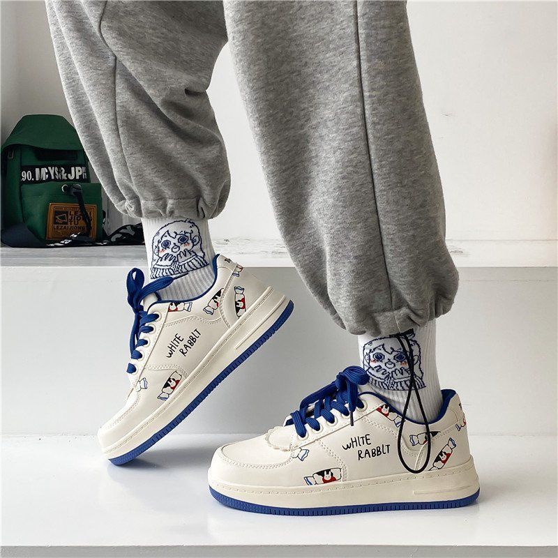 Giày Thể Thao Thoáng Khí Mũi Tròn Siêu Nhẹ Dễ Phối Đồ Thời Trang Xuân Hè Phong Cách Hàn Quốc Cho Nữ