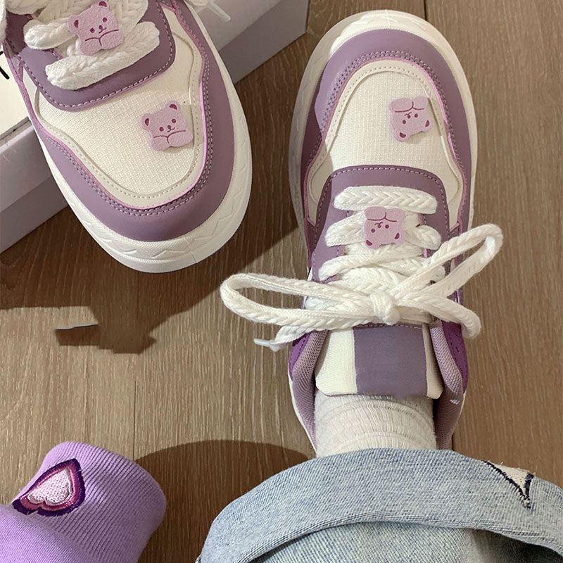 Giày Thể Thao Đế Dày Thoáng Khí Thời Trang Xuân Hè Cho Nữ