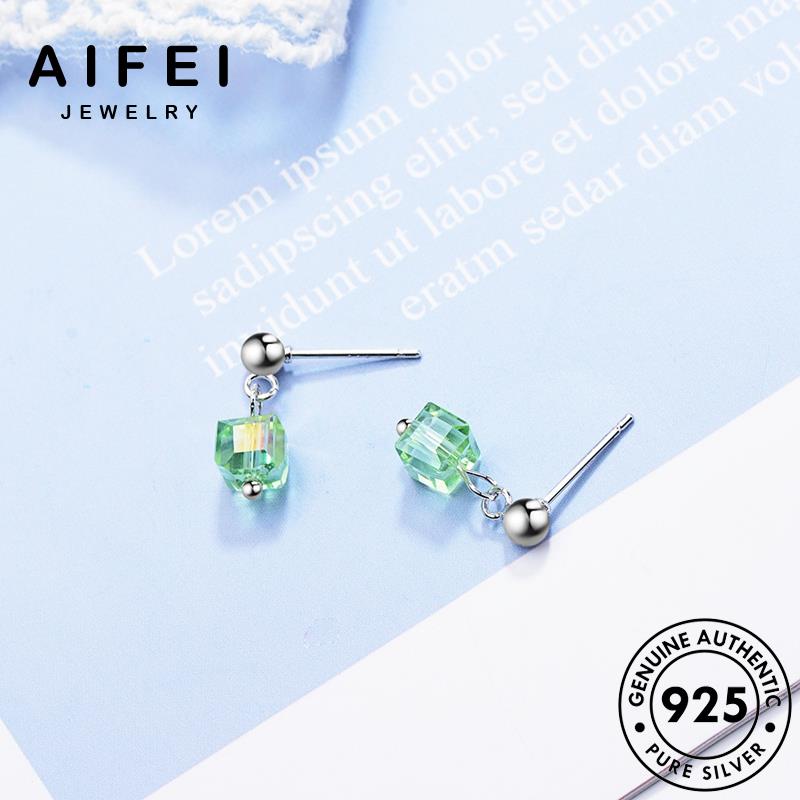 AIFEI JEWELRY phụ bạc khuyên tua pha quốc Thời nữ xỏ vàng bản thật khối tai lê thời trang cương 925 nguyên hồng kiện vành sức bông đường tròn hàn kim E768