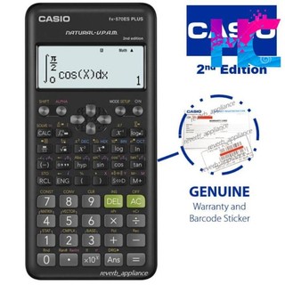 Máy tính casio fx-570 es plus - bảo hành 7 năm 1 đổi 1 - hang_chuan