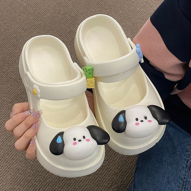 Dép Mary Jane Đế Dày Chống Trượt Thời Trang 2023 Dành Cho Nữ