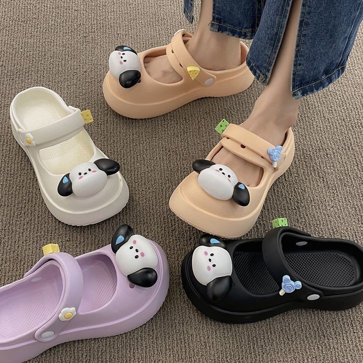 Dép Mary Jane Đế Dày Chống Trượt Thời Trang 2023 Dành Cho Nữ