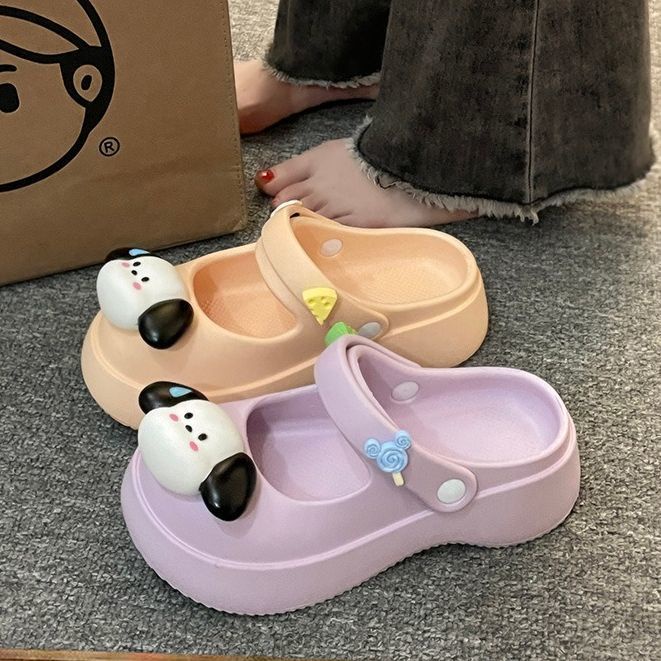 Dép Mary Jane Đế Dày Chống Trượt Thời Trang 2023 Dành Cho Nữ