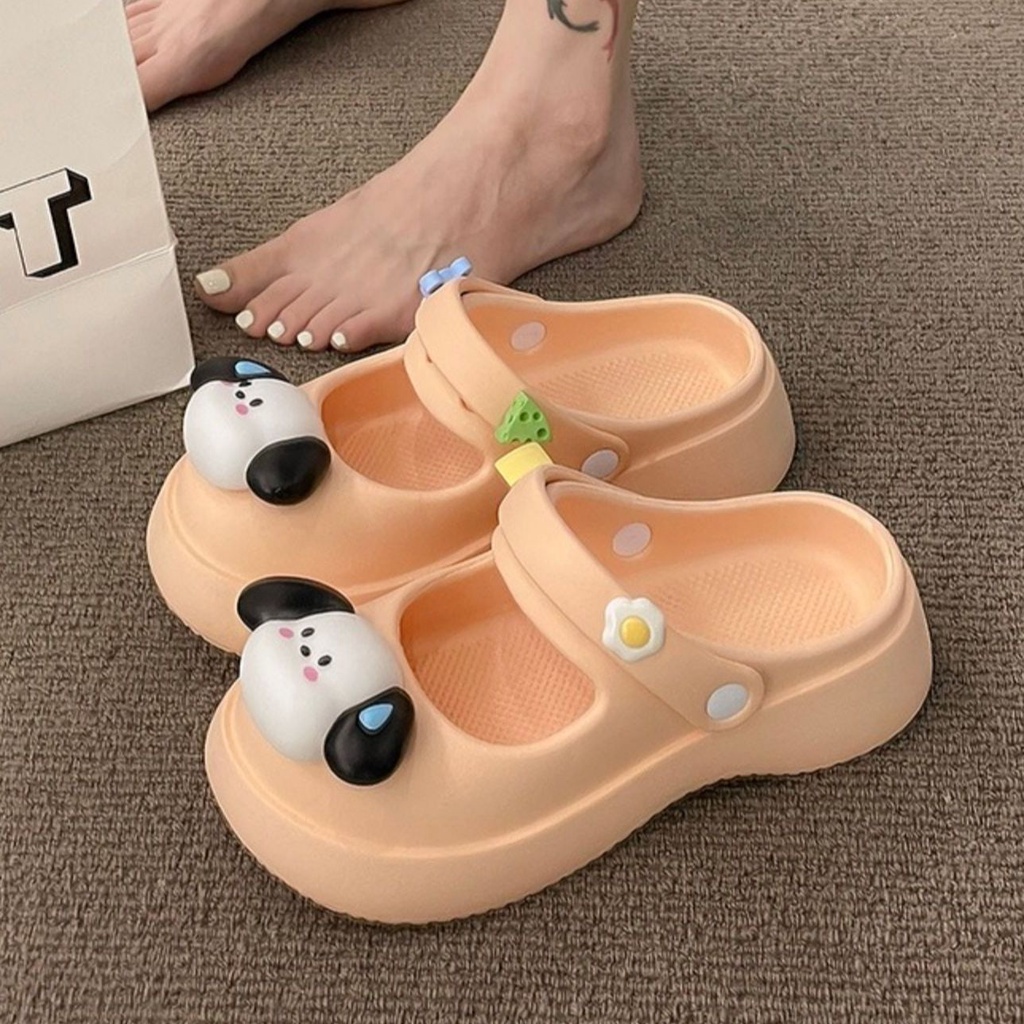 Dép Mary Jane Đế Dày Chống Trượt Thời Trang 2023 Dành Cho Nữ