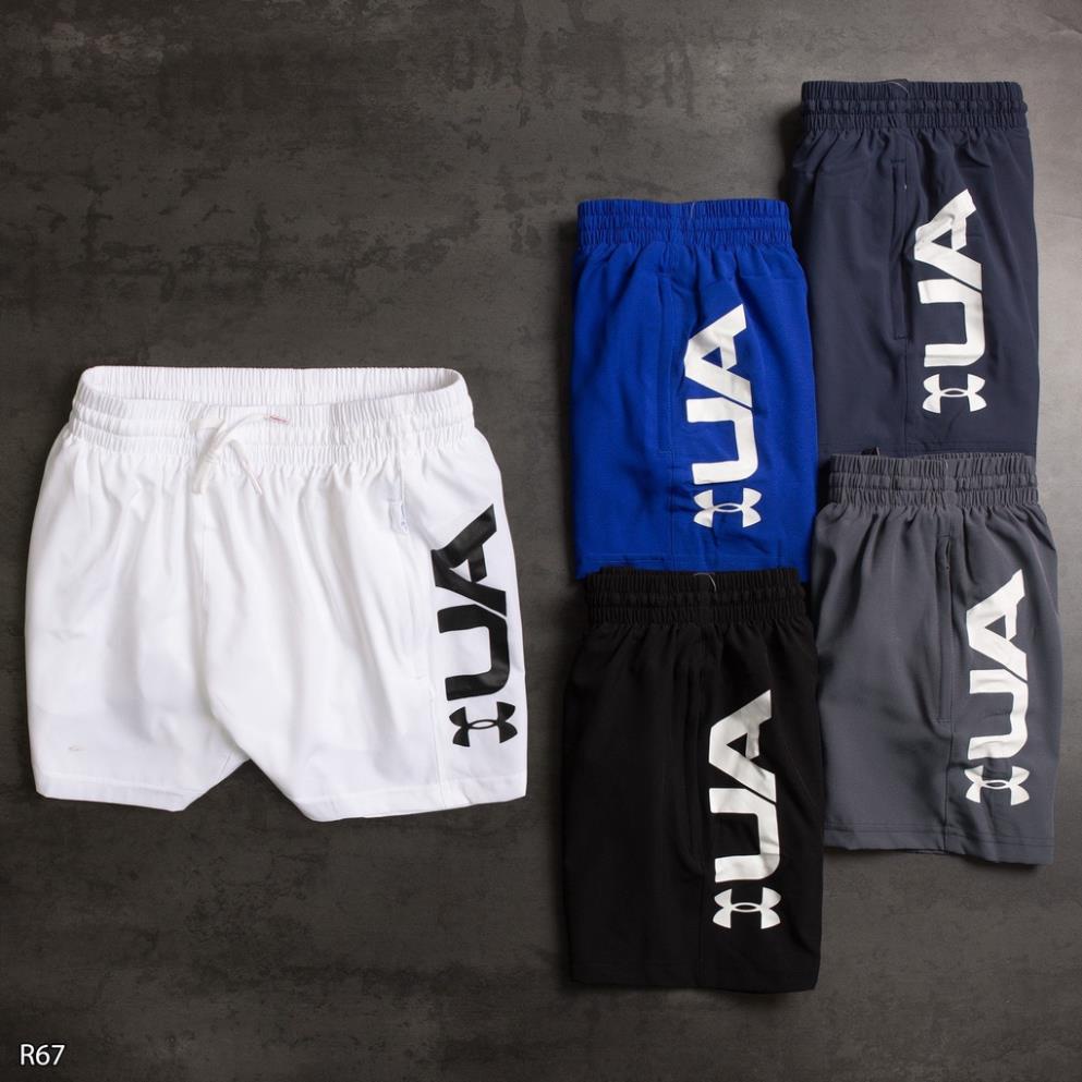 SPM15 Quần Short Run Thể Thao Nam R67 Chất Xi Dãn Xịn 2 Lớp Hãng Under Thời Trang.
