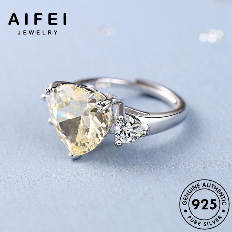 AIFEI JEWELRY kiện bản bạc hàn sức phụ vàng thật anh nguyên thời trang 925 thời nhẫn nữ quốc trang thạch R218