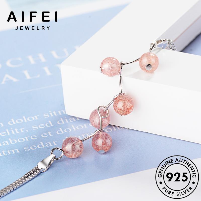 AIFEI JEWELRY tạo dâu thật chi bạc sức hàn lê quốc trang nữ thời pha phụ tay nguyên tây sáng lắc vòng kiện 925 bản nhánh B144