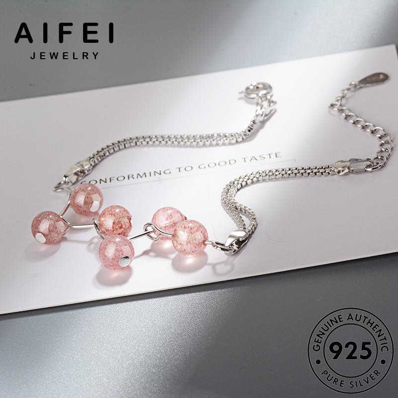 AIFEI JEWELRY tạo dâu thật chi bạc sức hàn lê quốc trang nữ thời pha phụ tay nguyên tây sáng lắc vòng kiện 925 bản nhánh B144