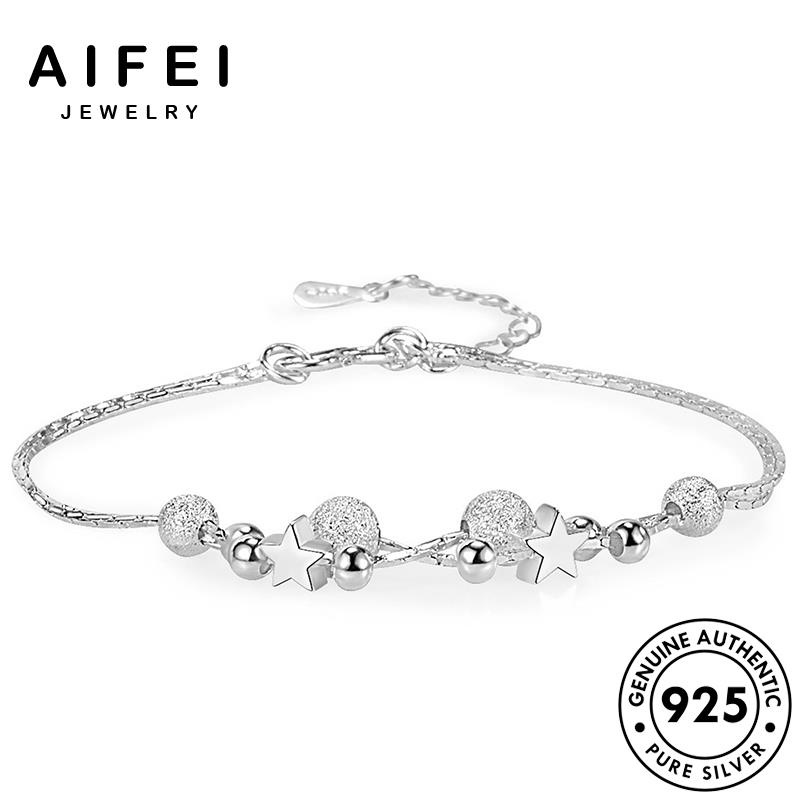 AIFEI JEWELRY thời kiện lắc quốc cánh ngôi tay năm hàn bạc sao nguyên phụ thời vòng thật sức nữ 925 trang trang bản B675