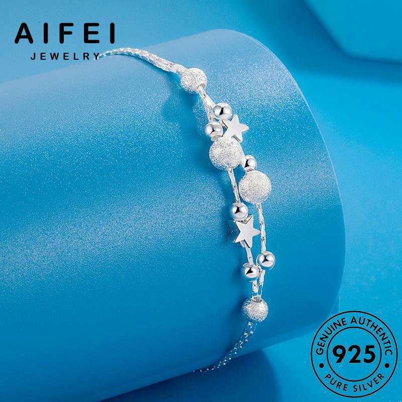 AIFEI JEWELRY thời kiện lắc quốc cánh ngôi tay năm hàn bạc sao nguyên phụ thời vòng thật sức nữ 925 trang trang bản B675