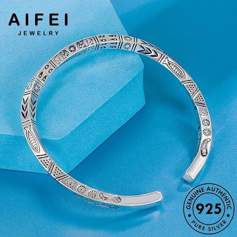 AIFEI JEWELRY kiện thời hàn trời 925 sức vòng phóng lắc túng nữ quốc bản trang bạc phụ tay mặt nguyên thật B682